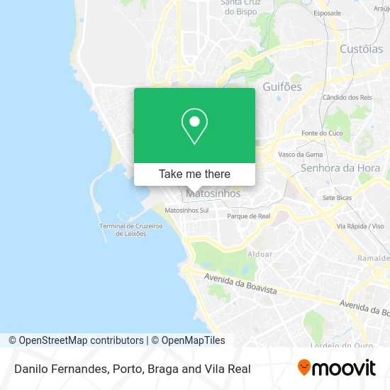 Danilo Fernandes map