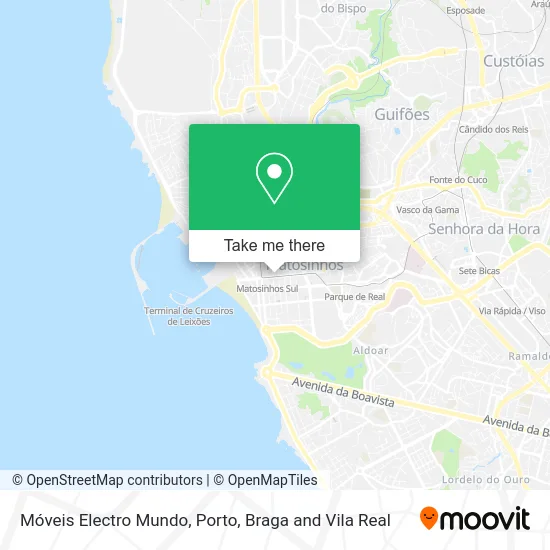 Móveis Electro Mundo map