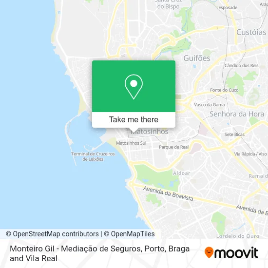 Monteiro Gil - Mediação de Seguros map