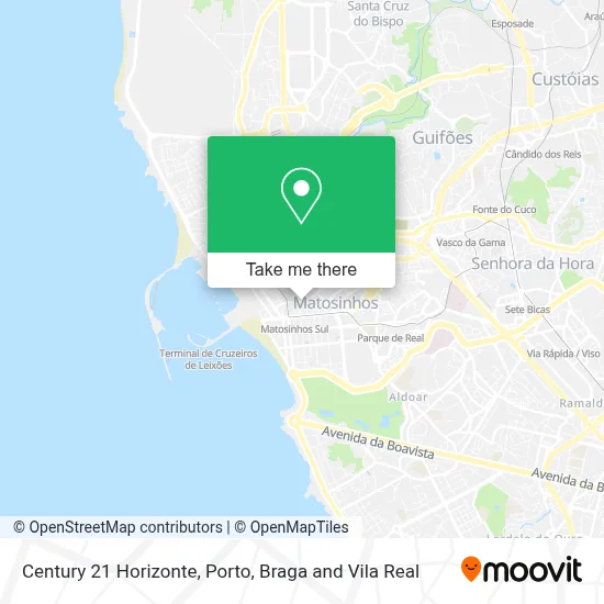 Century 21 Horizonte map