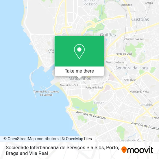 Sociedade Interbancaria de Serviços S a Sibs map