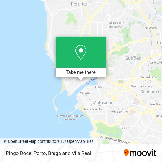 Pingo Doce map