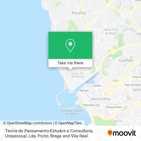 Teoria do Pensamento-Estudos e Consultoria, Unipessoal, Lda map