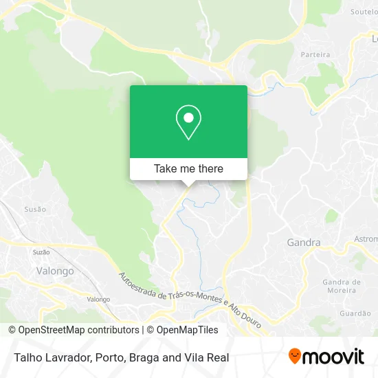 Talho Lavrador map