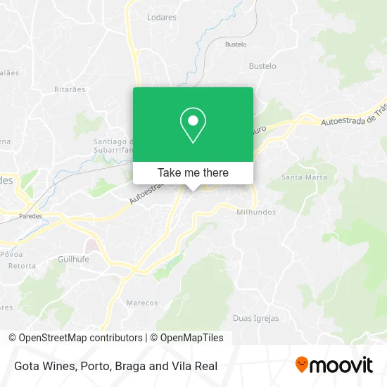 Gota Wines map