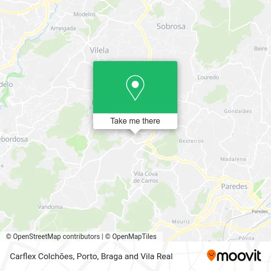 Carflex Colchões map