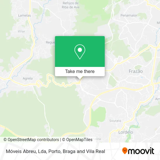Móveis Abreu, Lda map