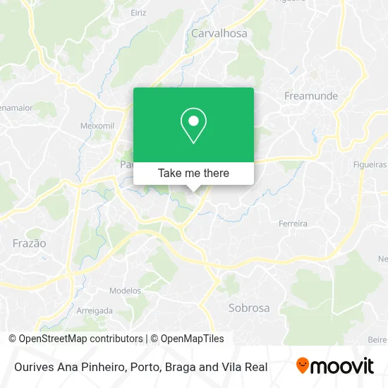 Ourives Ana Pinheiro map
