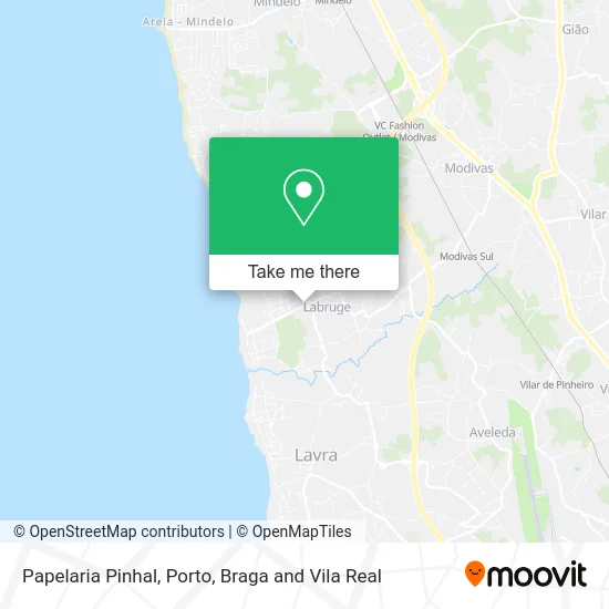 Papelaria Pinhal map