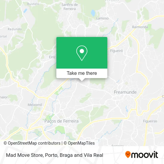 Mad Move Store map