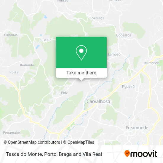 Tasca do Monte map