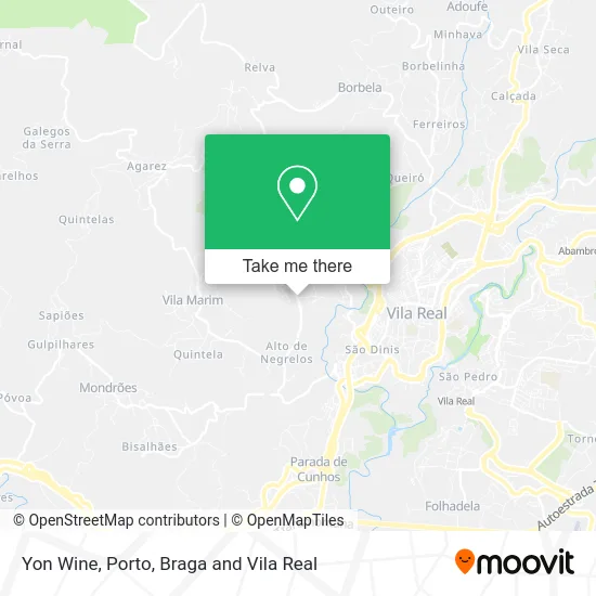 Yon Wine map