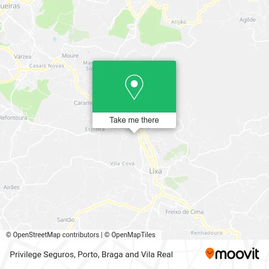 Privilege Seguros map
