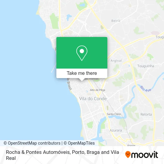 Rocha & Pontes Automóveis map