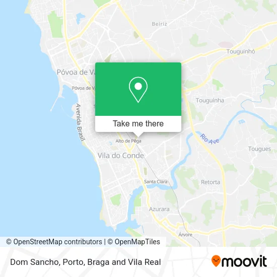 Dom Sancho map
