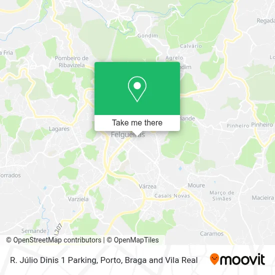 R. Júlio Dinis 1 Parking map