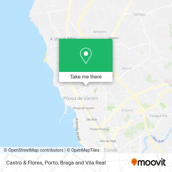 Castro & Flores map