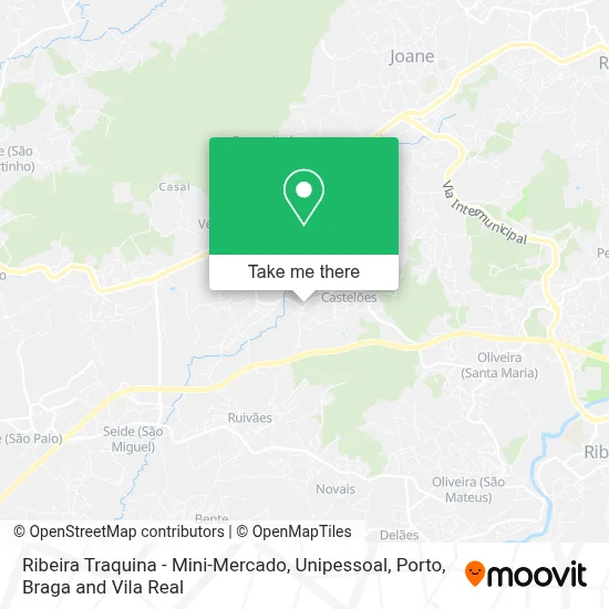 Ribeira Traquina - Mini-Mercado, Unipessoal map