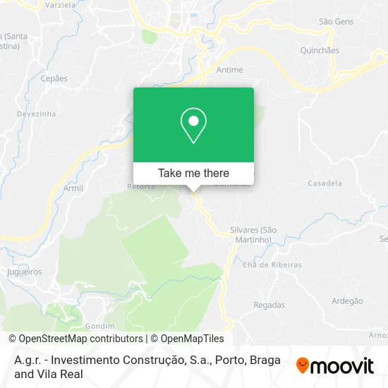 A.g.r. - Investimento Construção, S.a. map