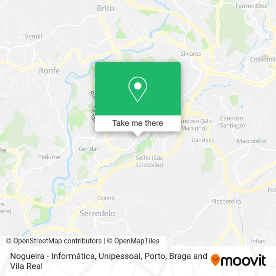 Nogueira - Informática, Unipessoal map