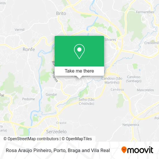 Rosa Araújo Pinheiro map