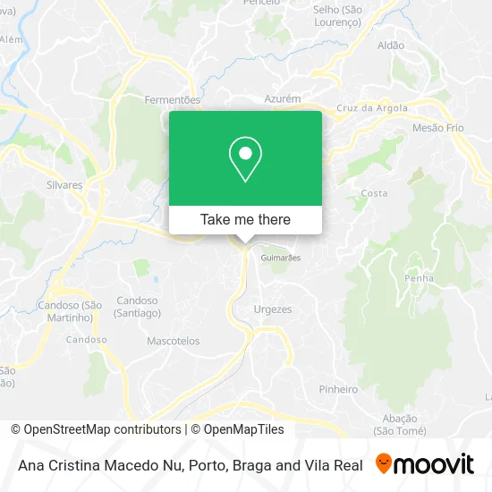 Ana Cristina Macedo Nu map