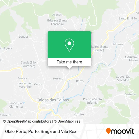 Okilo Porto map