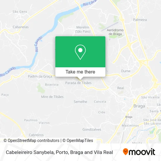 Cabeleireiro Sanybela map