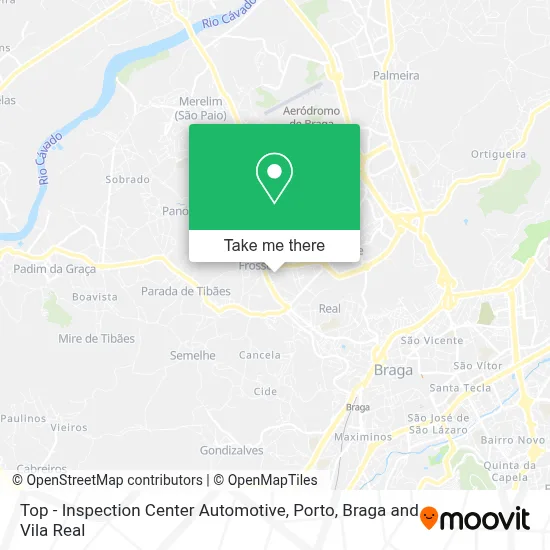 Top - Inspection Center Automotive map