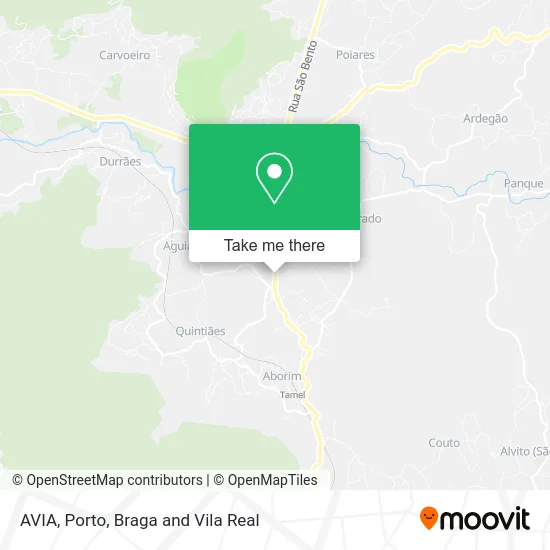AVIA map