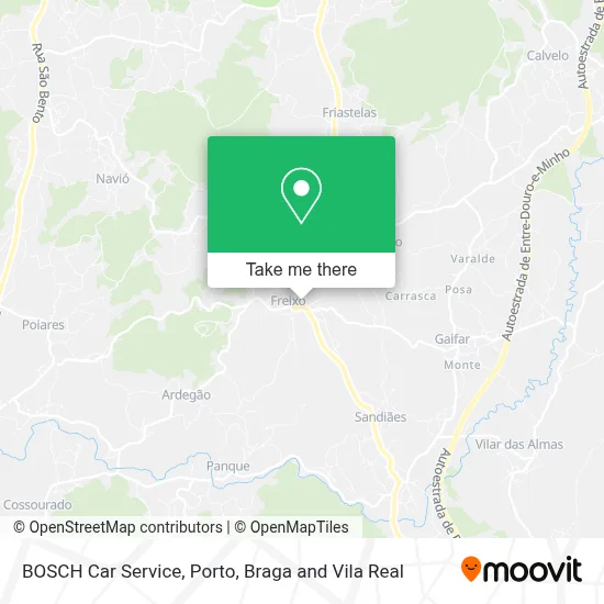 BOSCH Car Service map