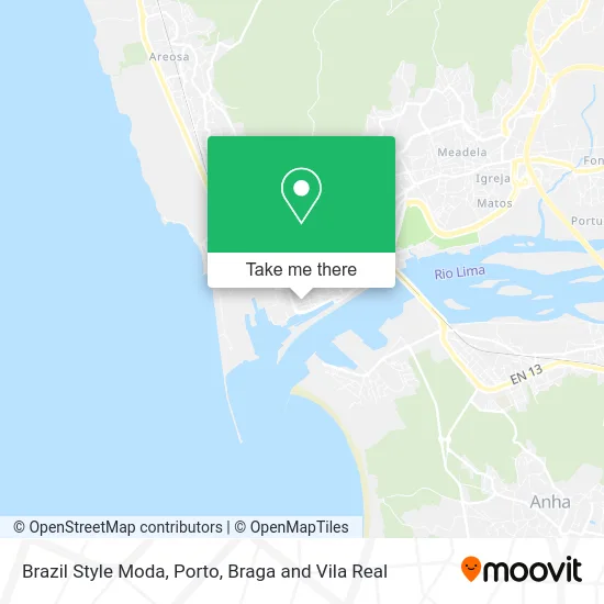 Brazil Style Moda map