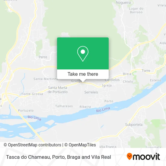 Tasca do Chameau map