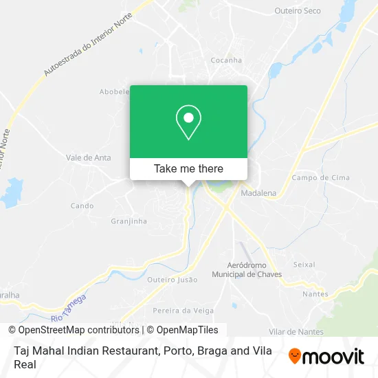 Taj Mahal Indian Restaurant map
