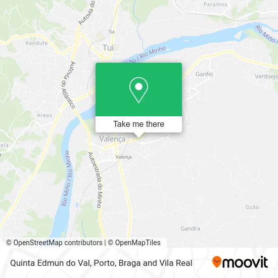 Quinta Edmun do Val map