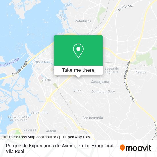 Parque de Exposições de Aveiro map