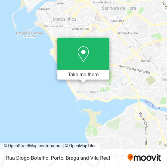 Rua Diogo Botelho map