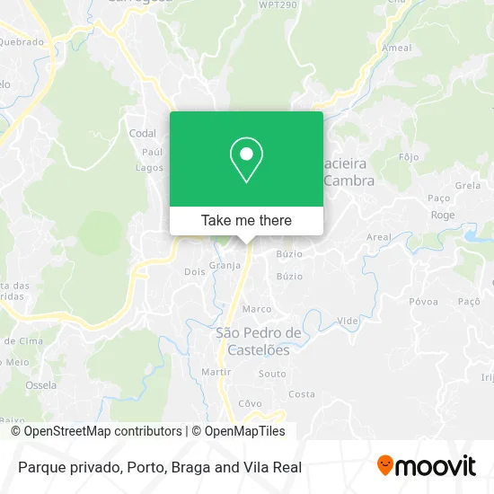 Parque privado map