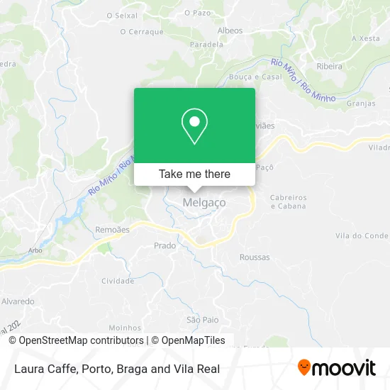 Laura Caffe map