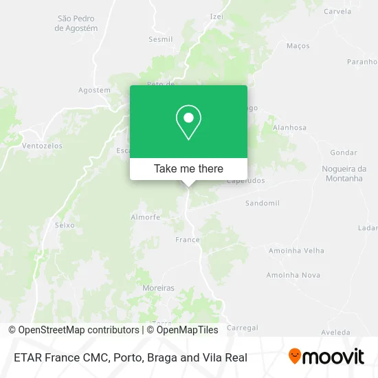 ETAR France CMC map