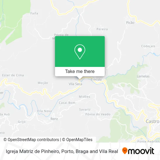 Igreja Matriz de Pinheiro map