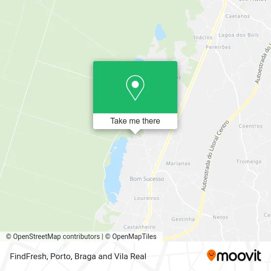FindFresh map