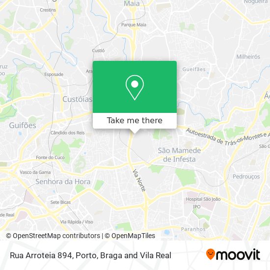 Rua Arroteia 894 map