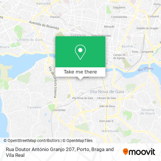 Rua Doutor António Granjo 207 map