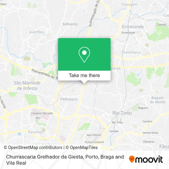 Churrascaria Grelhador da Giesta map
