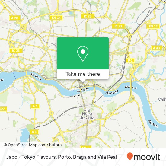 Japo - Tokyo Flavours map