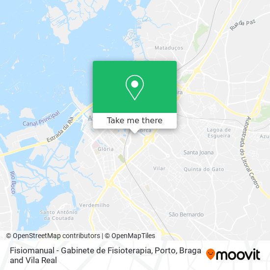 Fisiomanual - Gabinete de Fisioterapia mapa