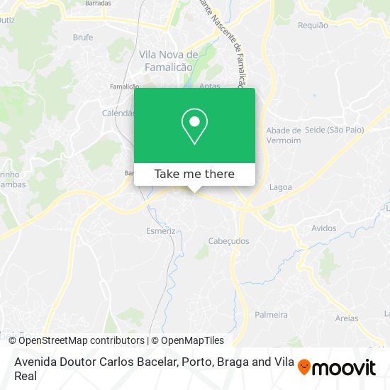 Avenida Doutor Carlos Bacelar map