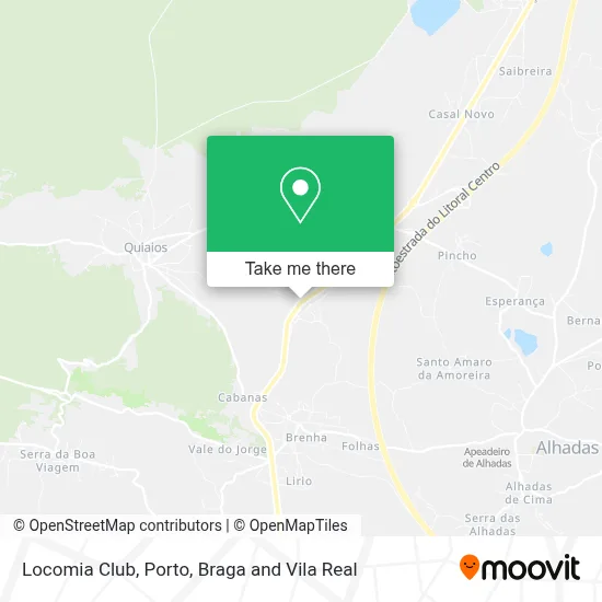 Locomia Club map