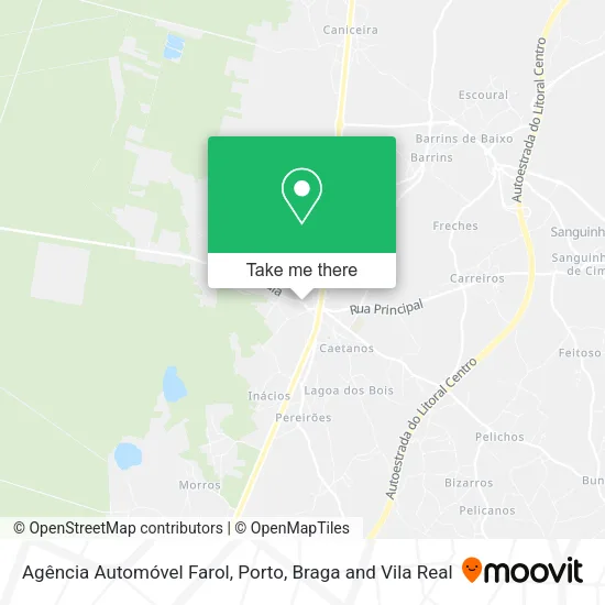 Agência Automóvel Farol map